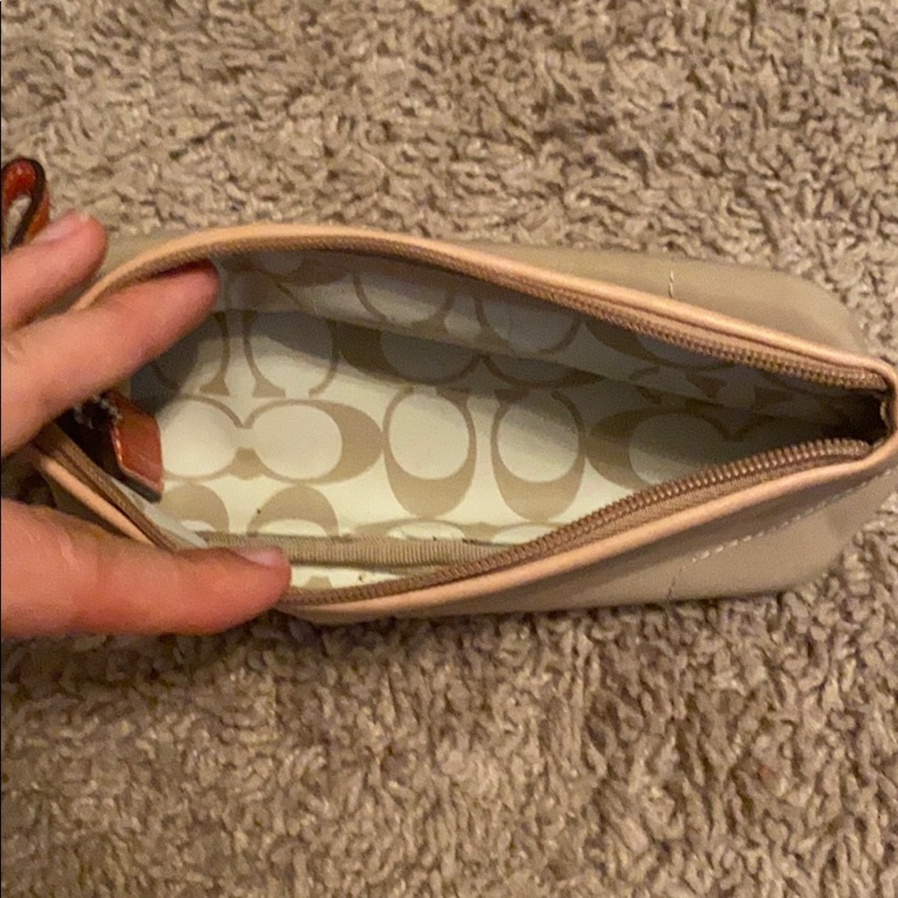 Coach Pencil Case/ small case Nude